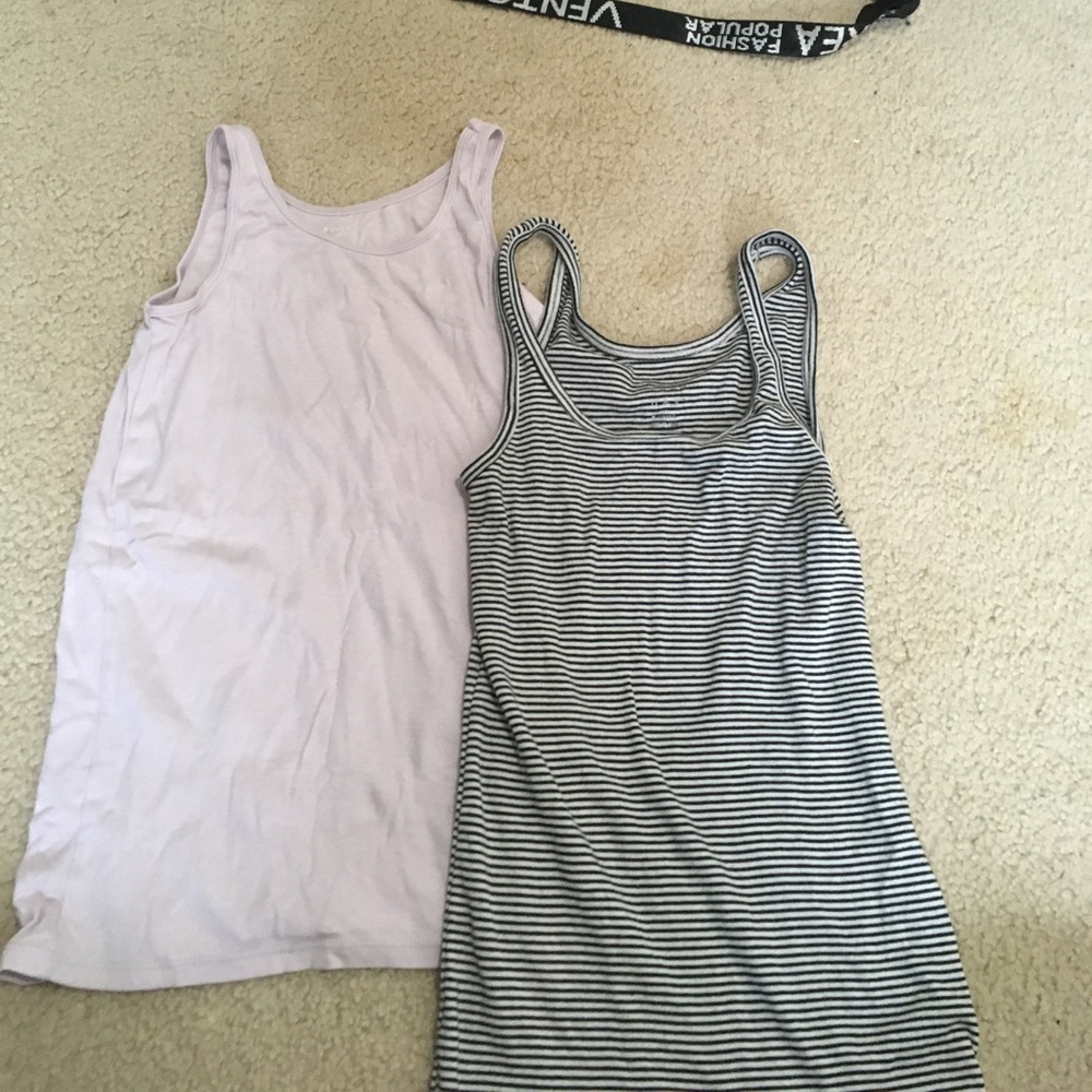 Bundle of fitted tank tops